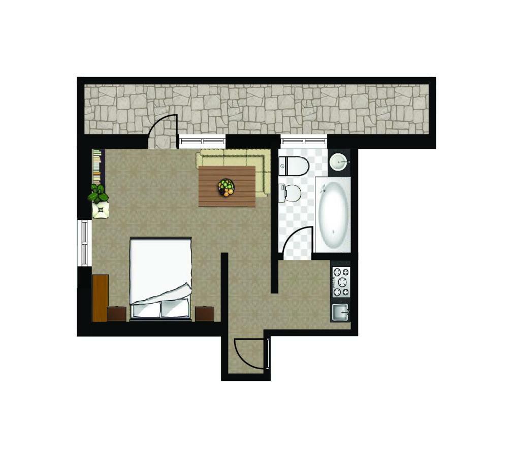 קולפוסקו Apartments Fiordalisi מראה חיצוני תמונה
